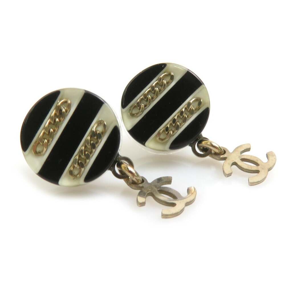 Chanel Earrings Metal And Resin #208458C65B - Picture 2 of 5